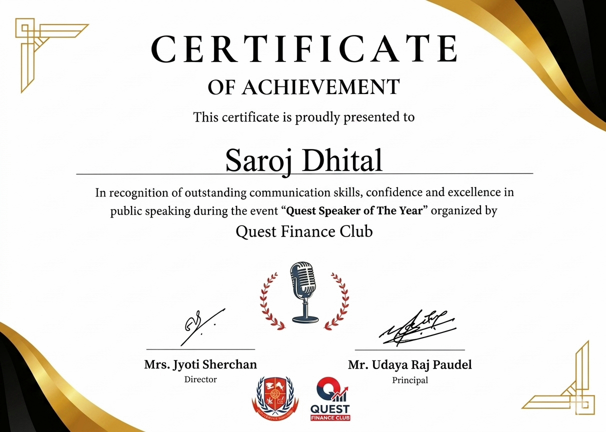 Quest Speaker of The Year