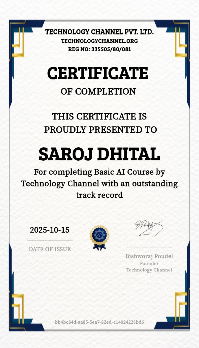 Basic AI Course